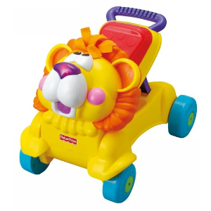 FISHER PRICE おして！のって！ライオンくん